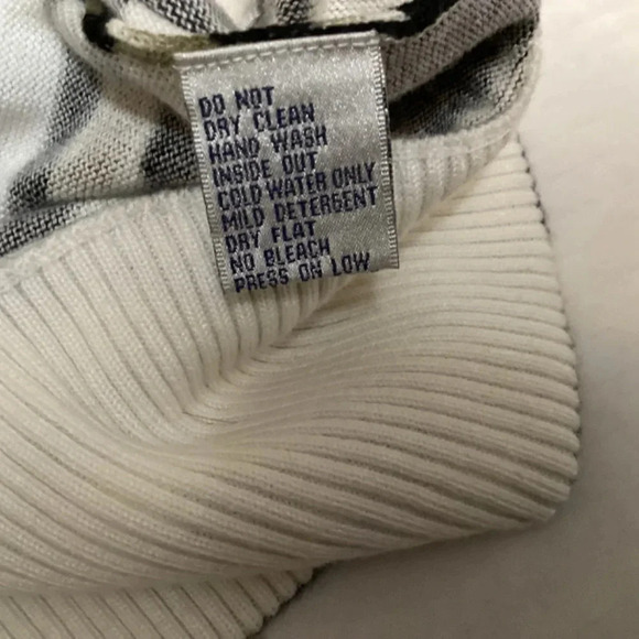 Just B sweater womens SZ L 90’s vintage sequins mobwife reptile print - Picture 6 of 8